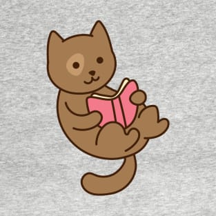 Book Nerd Cat T-Shirt